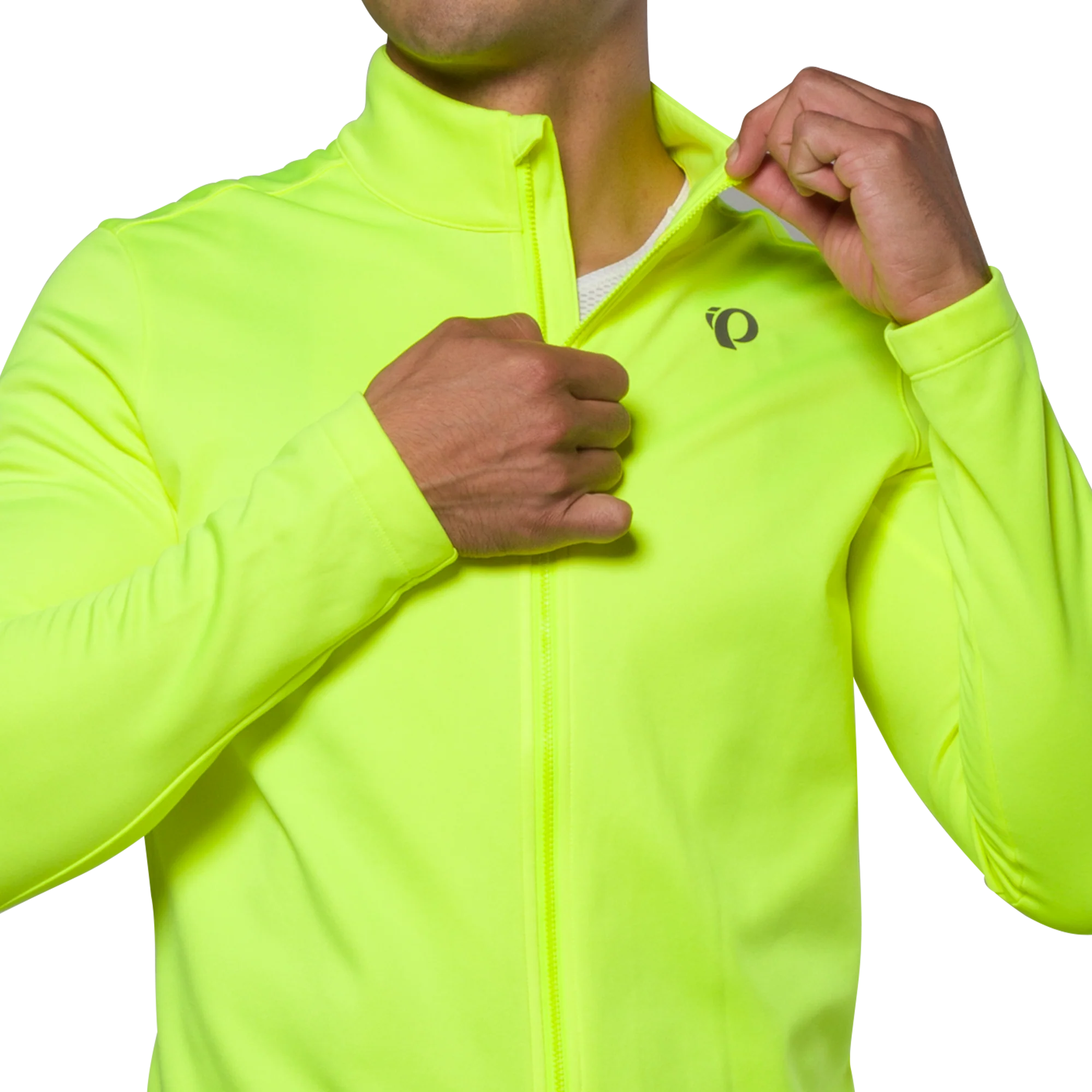 Pearl Izumi Quest Thermal Long Sleeve Road Jersey - Screaming Yellow