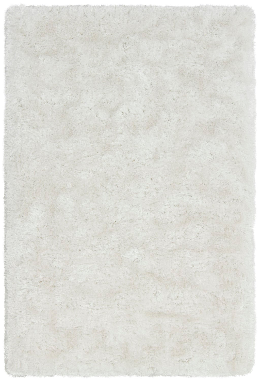 Giulia Ivory Hand Woven Shag Rug