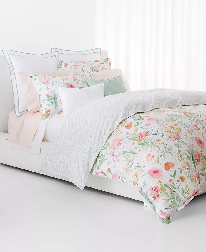 Lauren Ralph Lauren Marguerite Floral 3-Pc. Duvet Cover Set， Full Queen