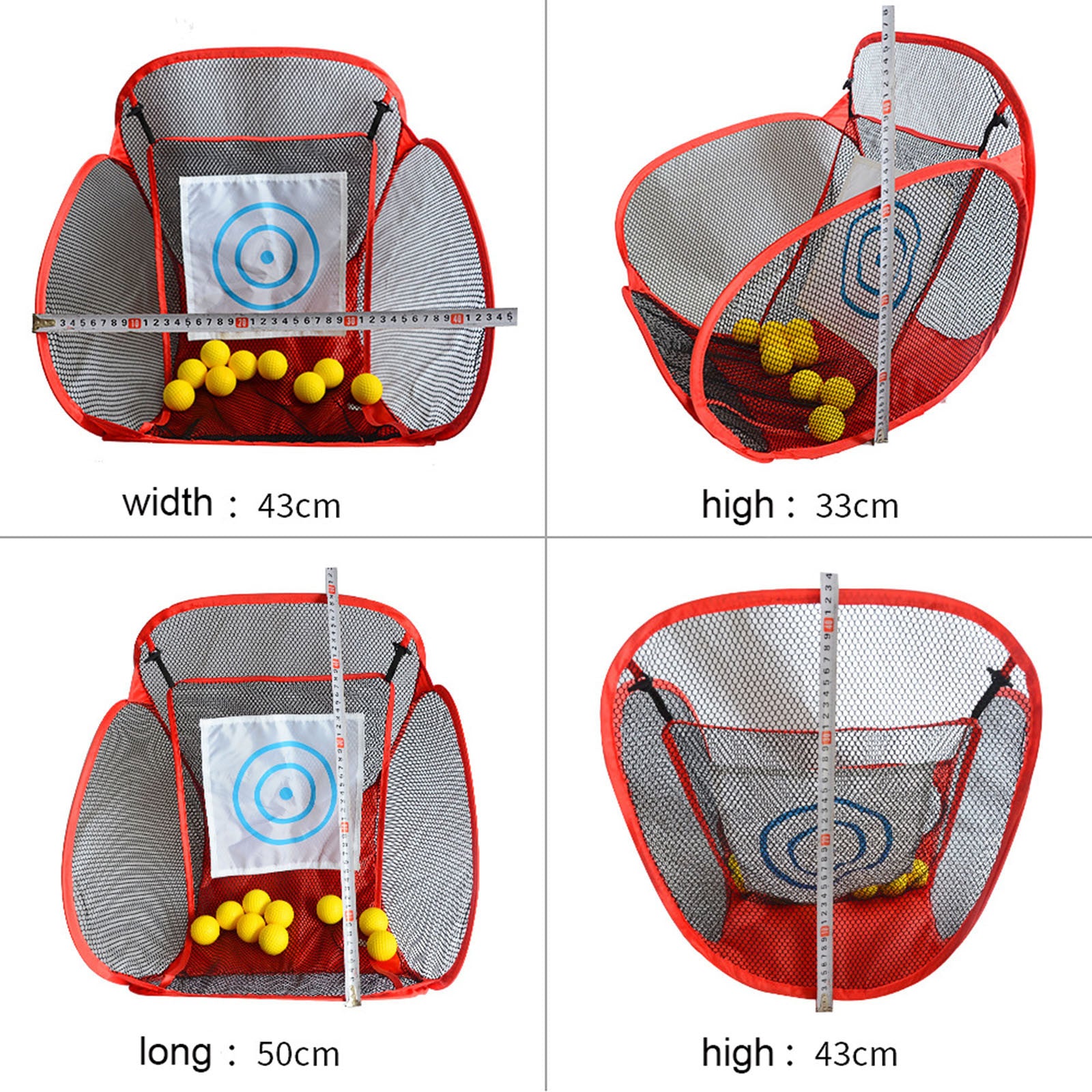 Pacnp Golf Practice Net Golf Batting Net Indoor And Outdoor Cutting Practice Net