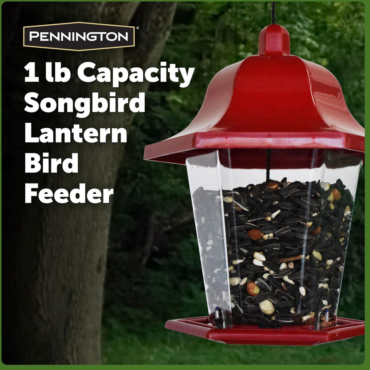 Pennington Songbird Lantern Bird Feeder