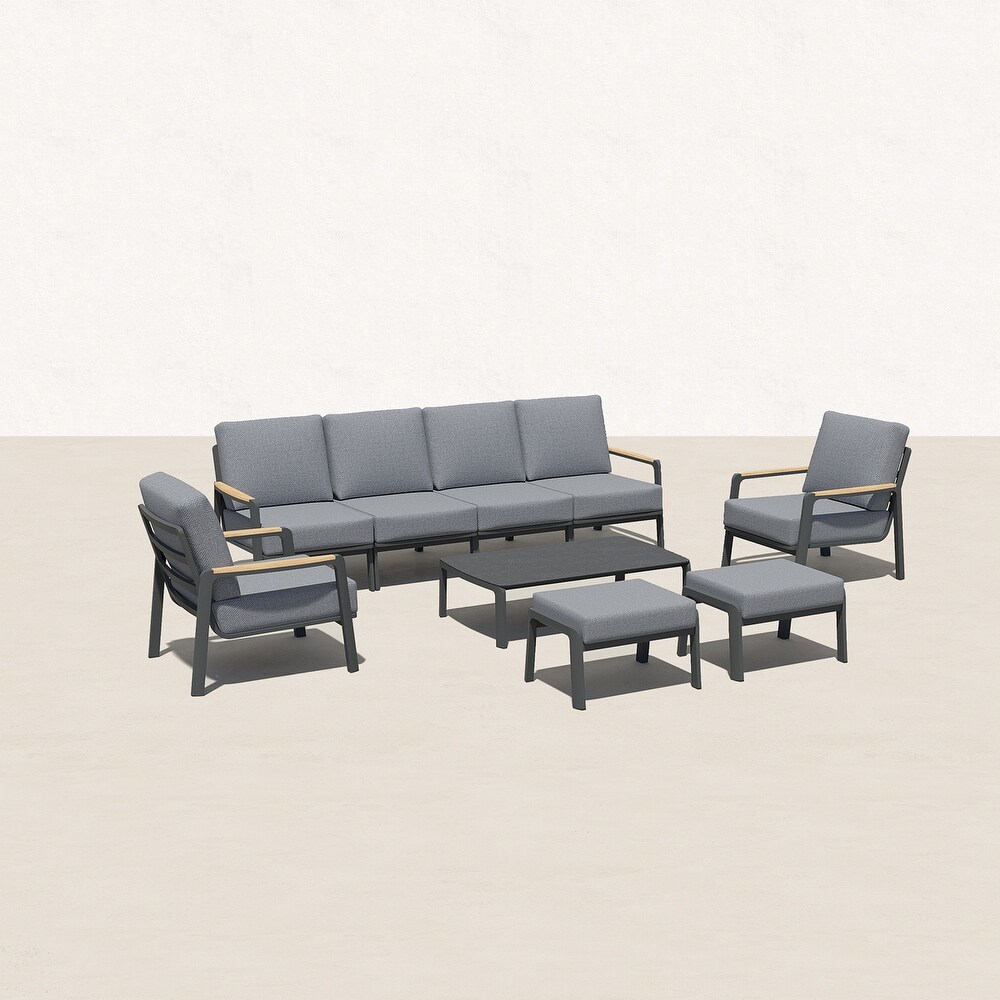 Oceanside 9 Piece Deep Seating Set