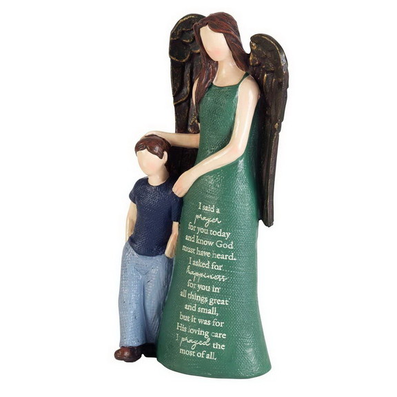 Dicksons ANGR 345 Angel With Boy I Said A Prayer 7...