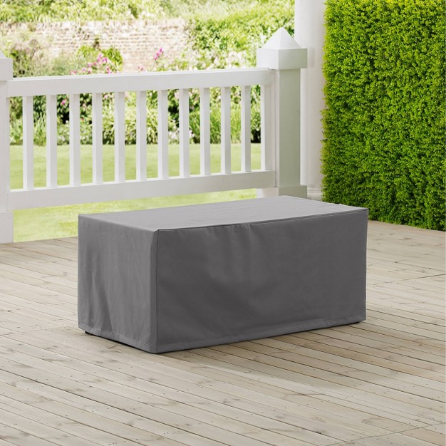 Outdoor Rectangular Table Furniture Cover Gray Crosley