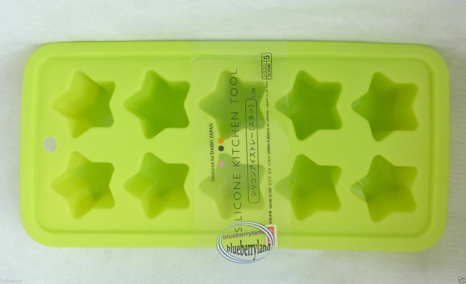 Silicone STAR Shape ICE Cube MOLD Tray Rack Jello Jelly Stars MOULD kitchen kit