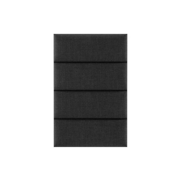 VANT Upholstered Headboards - Steal Black - 30 Inch - Set of 4 panels - - 30278693