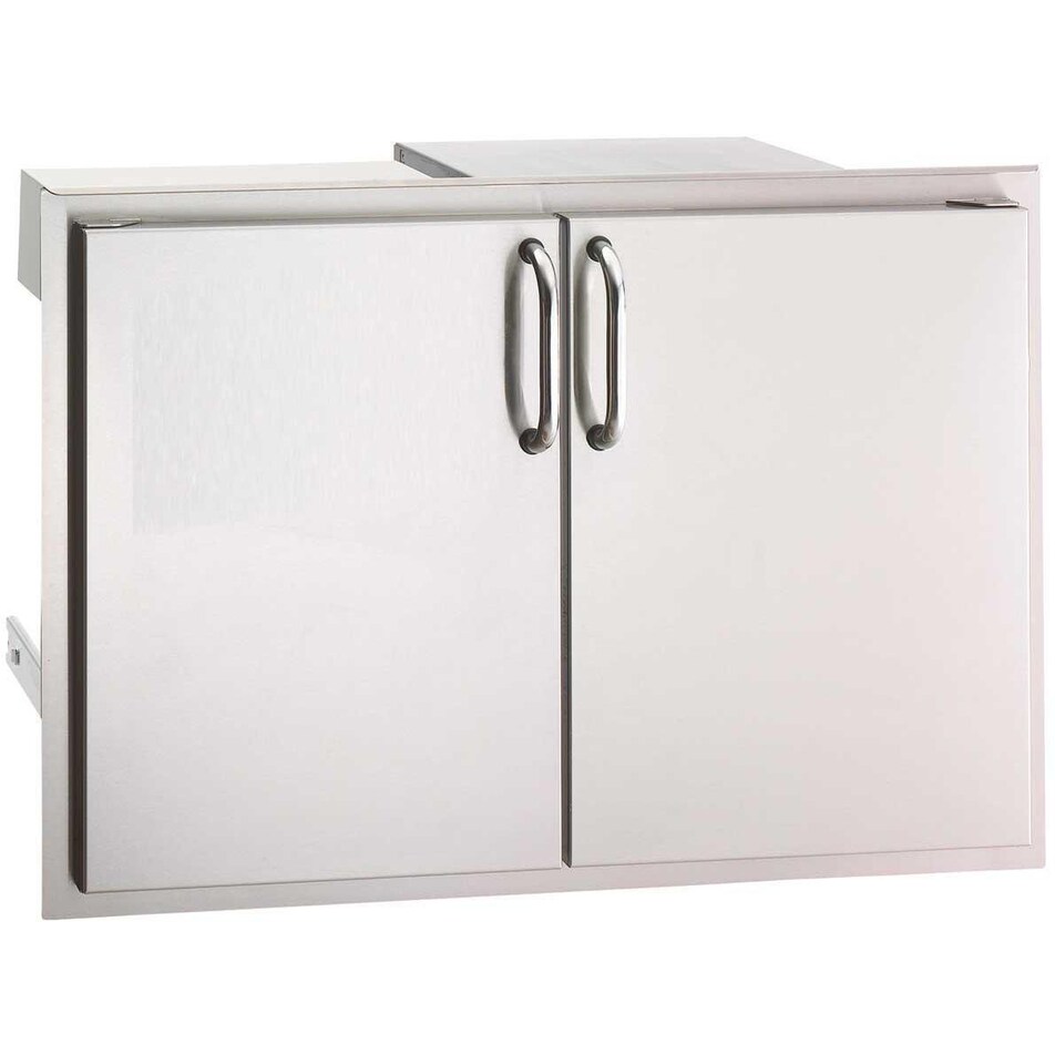 Fire Magic Select 30-Inch Double Access Door With Drawers And Trash Bin Storage