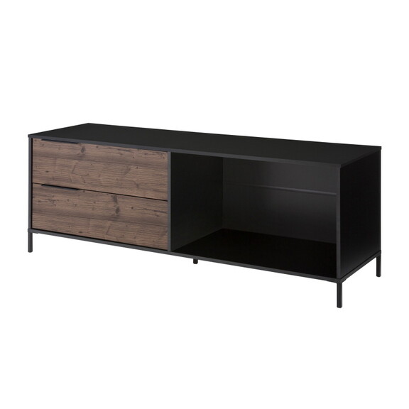 60 inch Wood and Metal Entertainment TV Stand with...