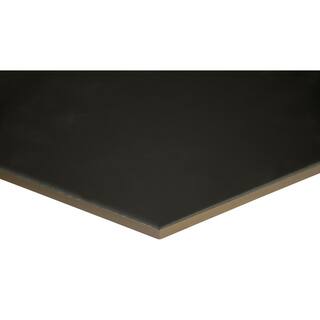 MSI Glassel Nero Hexagon 9 in. x 10 in. Matte Porcelain Stone Look Floor and Wall Tile (6.89 sq. ft.Case) NHDGLNE9X10.5HX