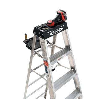 Werner 4 ft. Aluminum Step Ladder with 300 lbs. Load Capacity Type IA 374