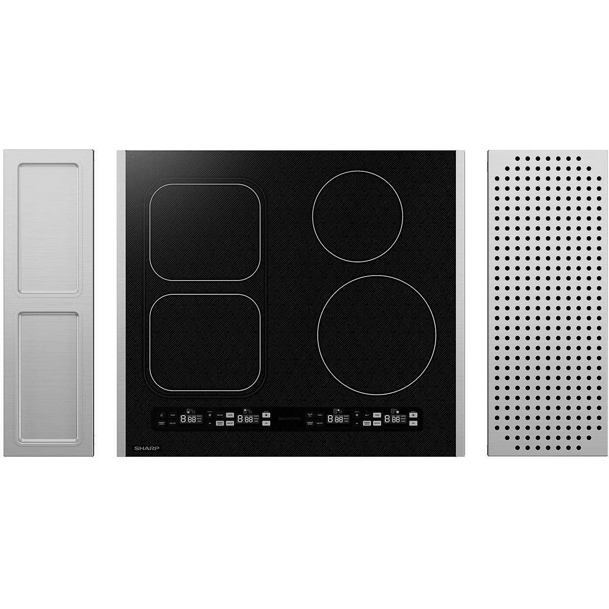 Sharp 24-inch Built-in Induction Cooktop SCH2443GB