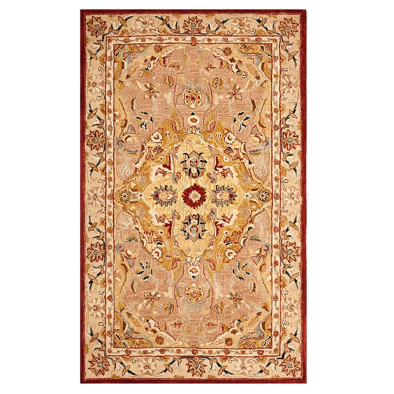 Safavieh Anatolia Jasmine Framed Floral Wool Rug