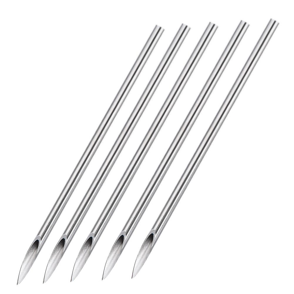 100pcs Piercing Needles Sterile Disposable Tattoo Piercing Needles For Nose Ear Lip (15g)