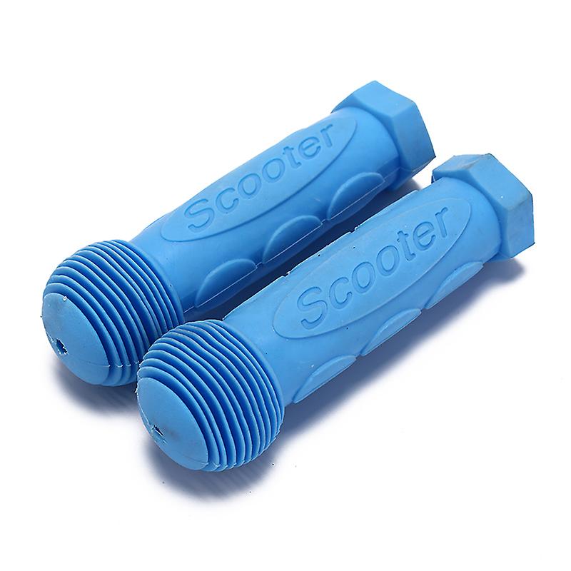 Born Pretty Blue Red Rubber Grip Handle Bike Handlebar Grips Cover Anti-skid Bicycle Tricycle Skateboard Scooter For Child Kids