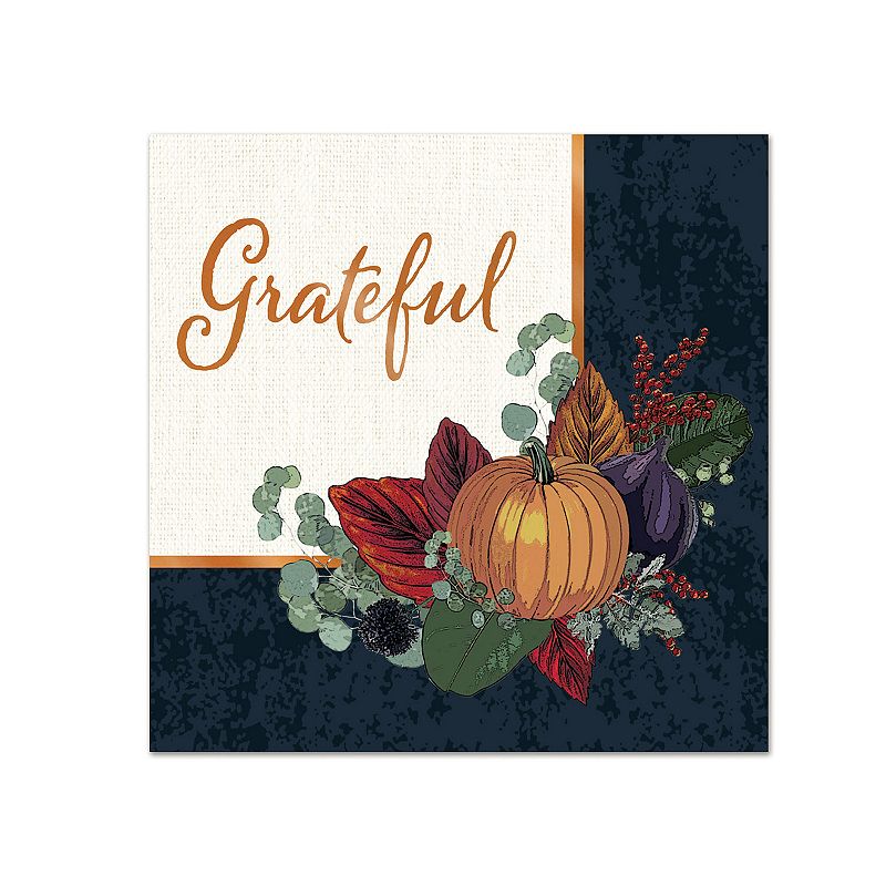 Pack of 12 Square Fall Thanksgiving Paper Beverage Napkins 5