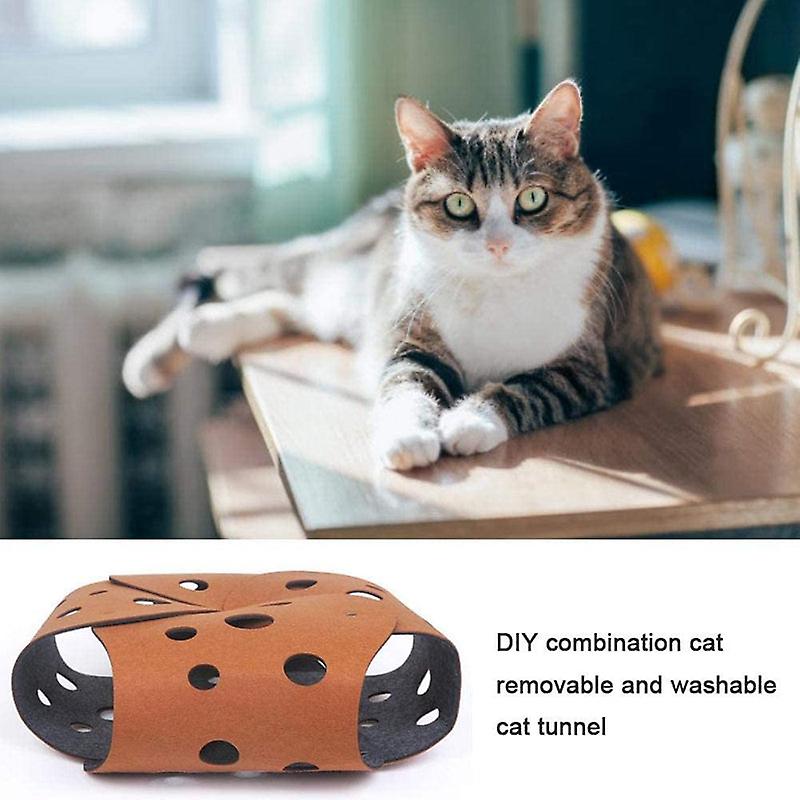 Practical collapsible fun cats tunnel