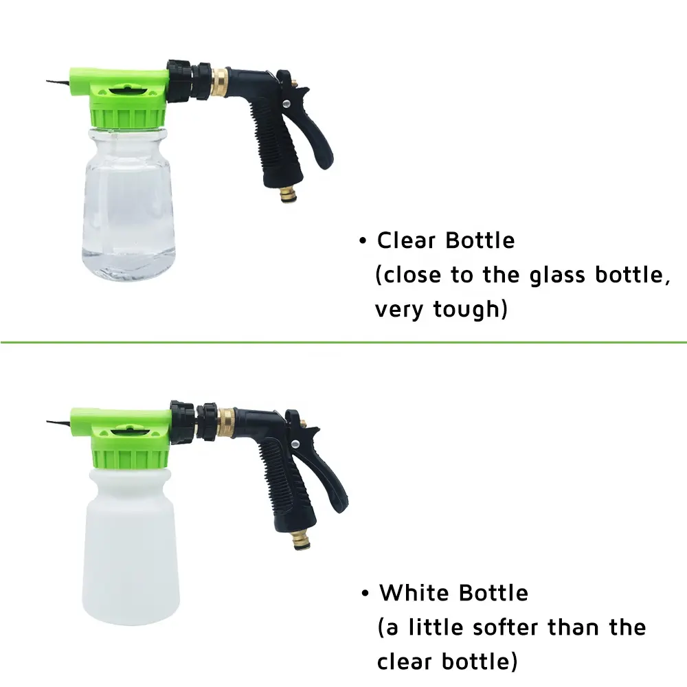 Lawn Care Liquid Chemical Mixing Sprayer Water Hose End Fertilizer Adjustable Dilution Pesticide Sprayer with Clear Bottle