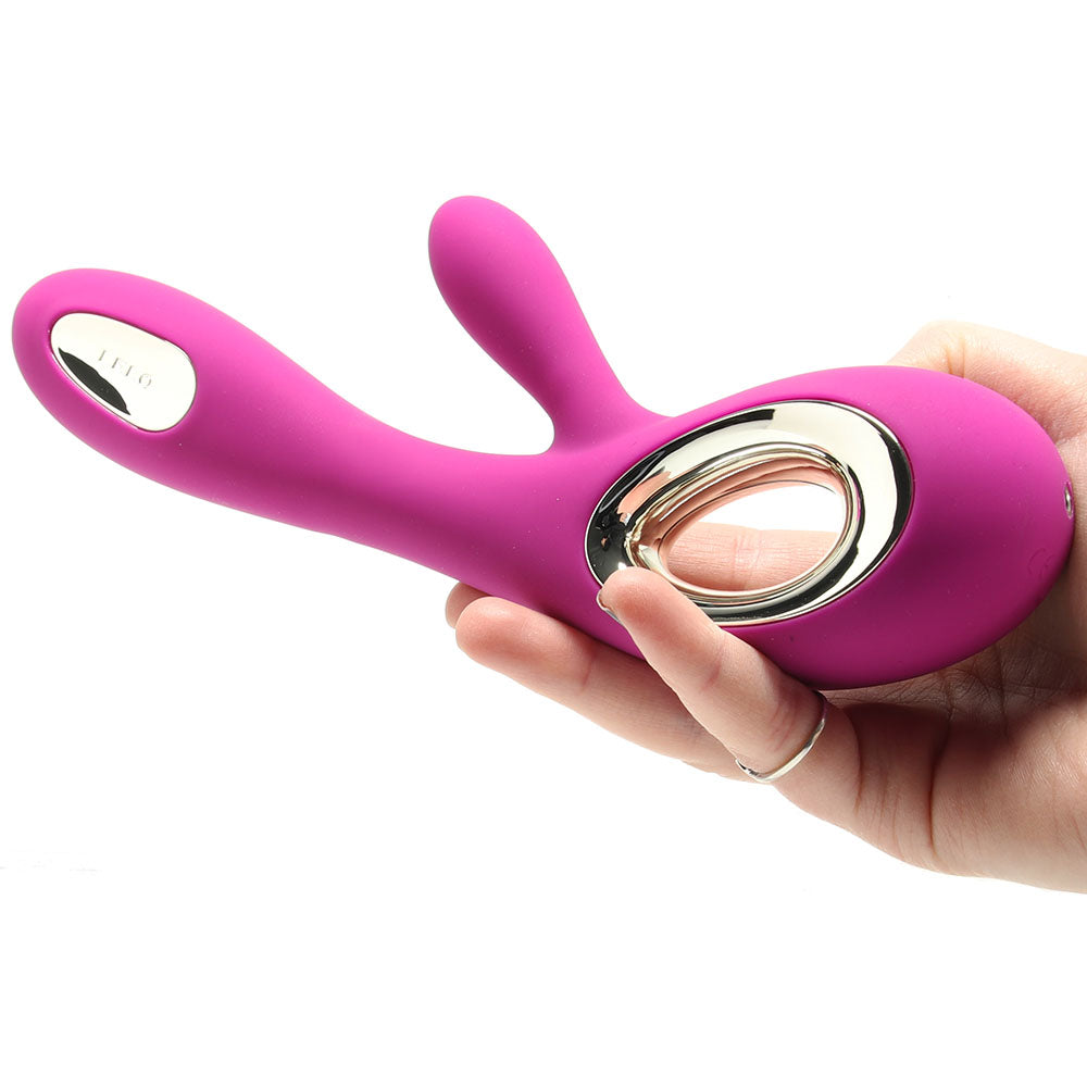 SORAYA Wave G-Spot and Clitoral Vibrator in Deep Rose