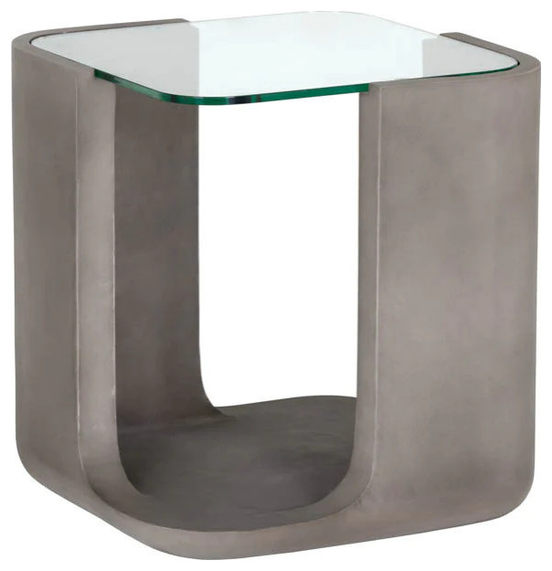 Liliya End Table   Modern   Coffee And Accent Tables   by Rustic Home Furniture Deco  Houzz