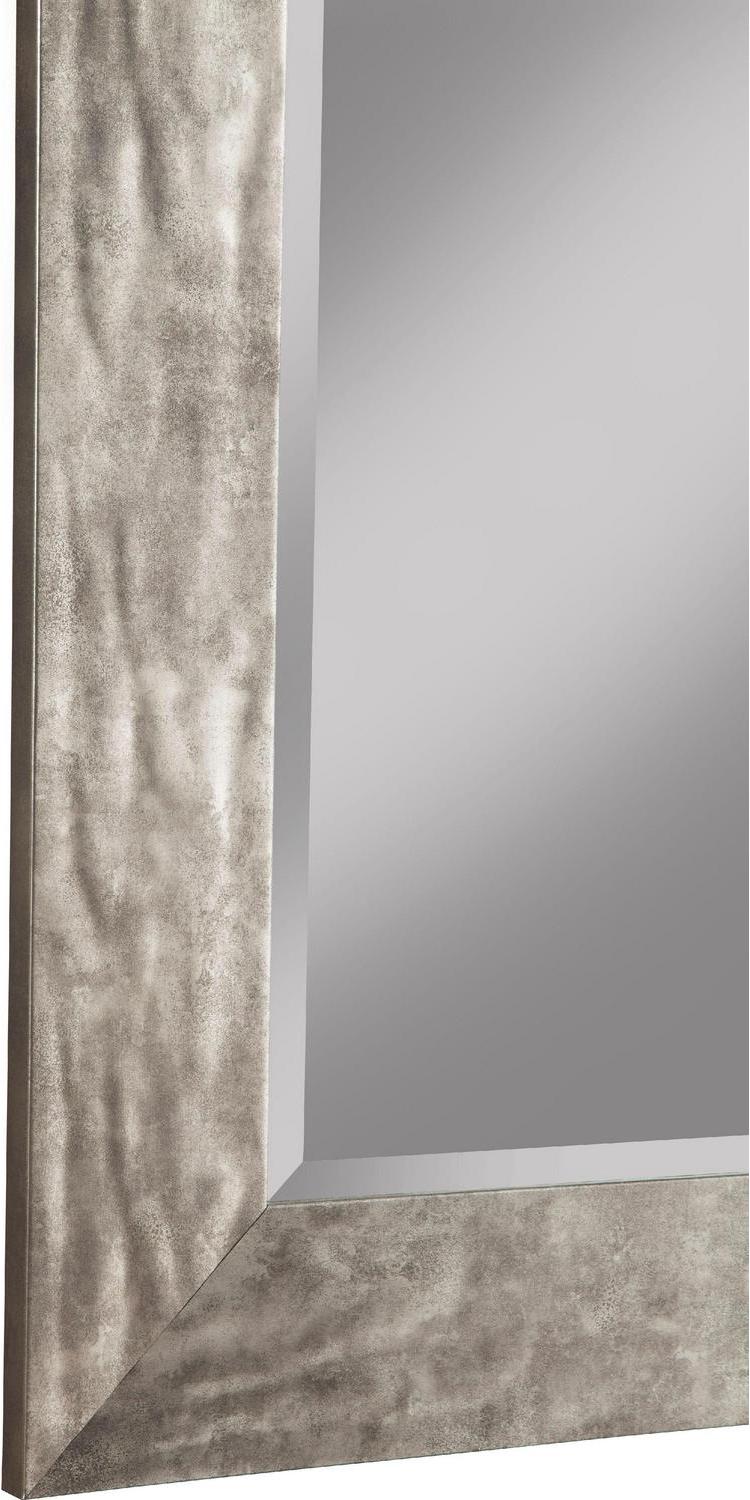 Sandberg Furniture Hammered Metal Full Length Floor Mirror 8211 31W x 65H in  Crowdfused