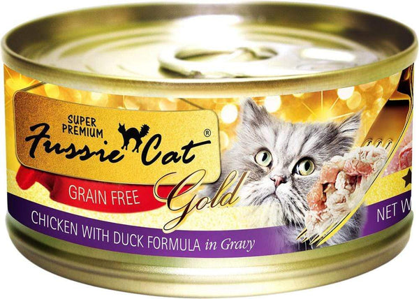 Fussie Cat Super Premium Grain Free Chicken with Duck in Gravy Canned