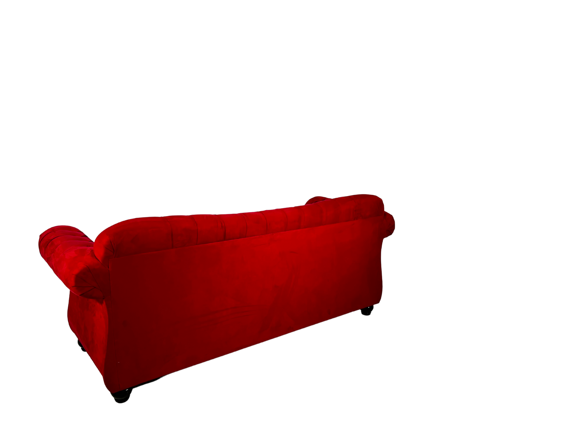 Diamond Tufted Red Lipstick Sofa