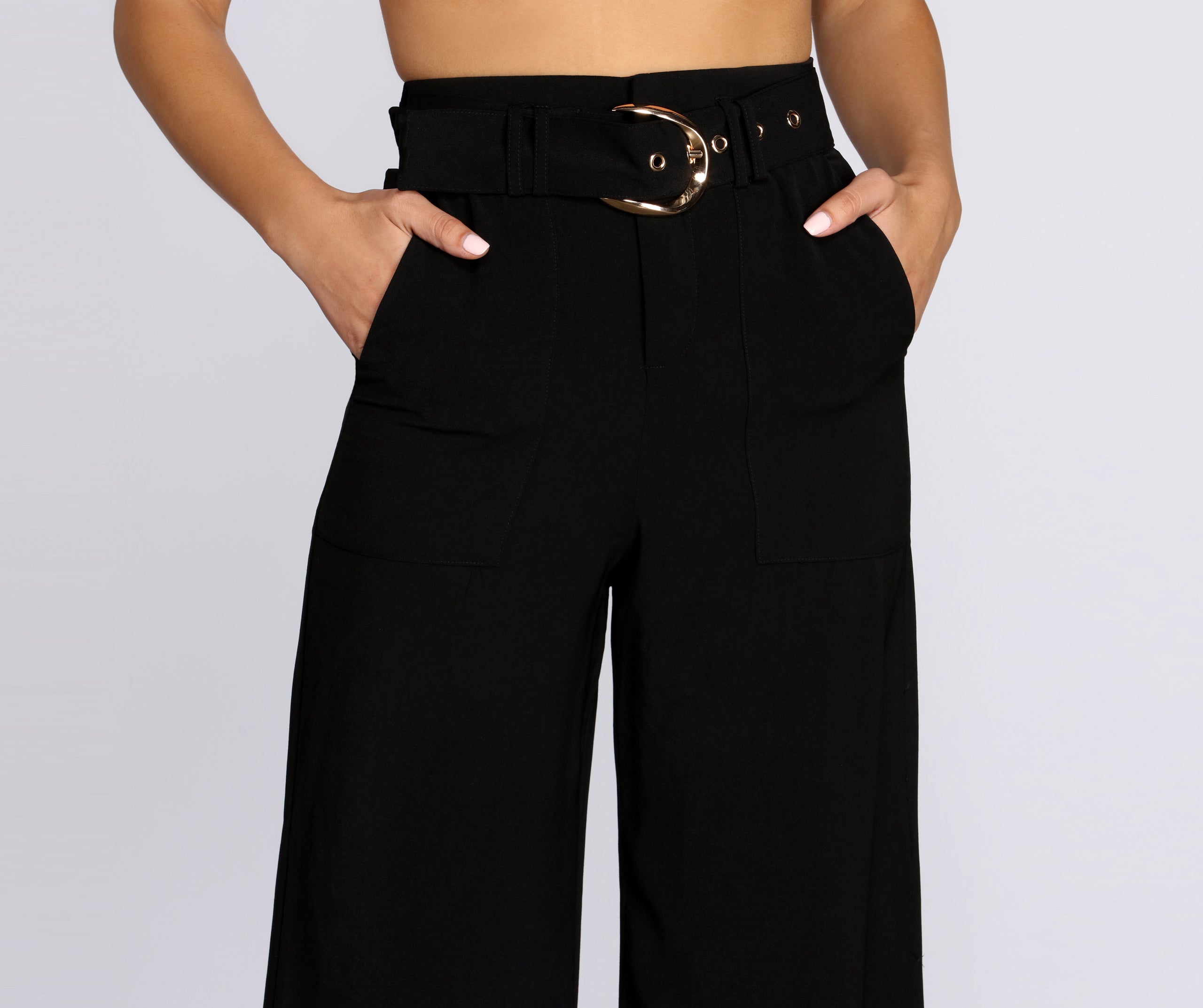 Easy Going Wide Leg Trousers