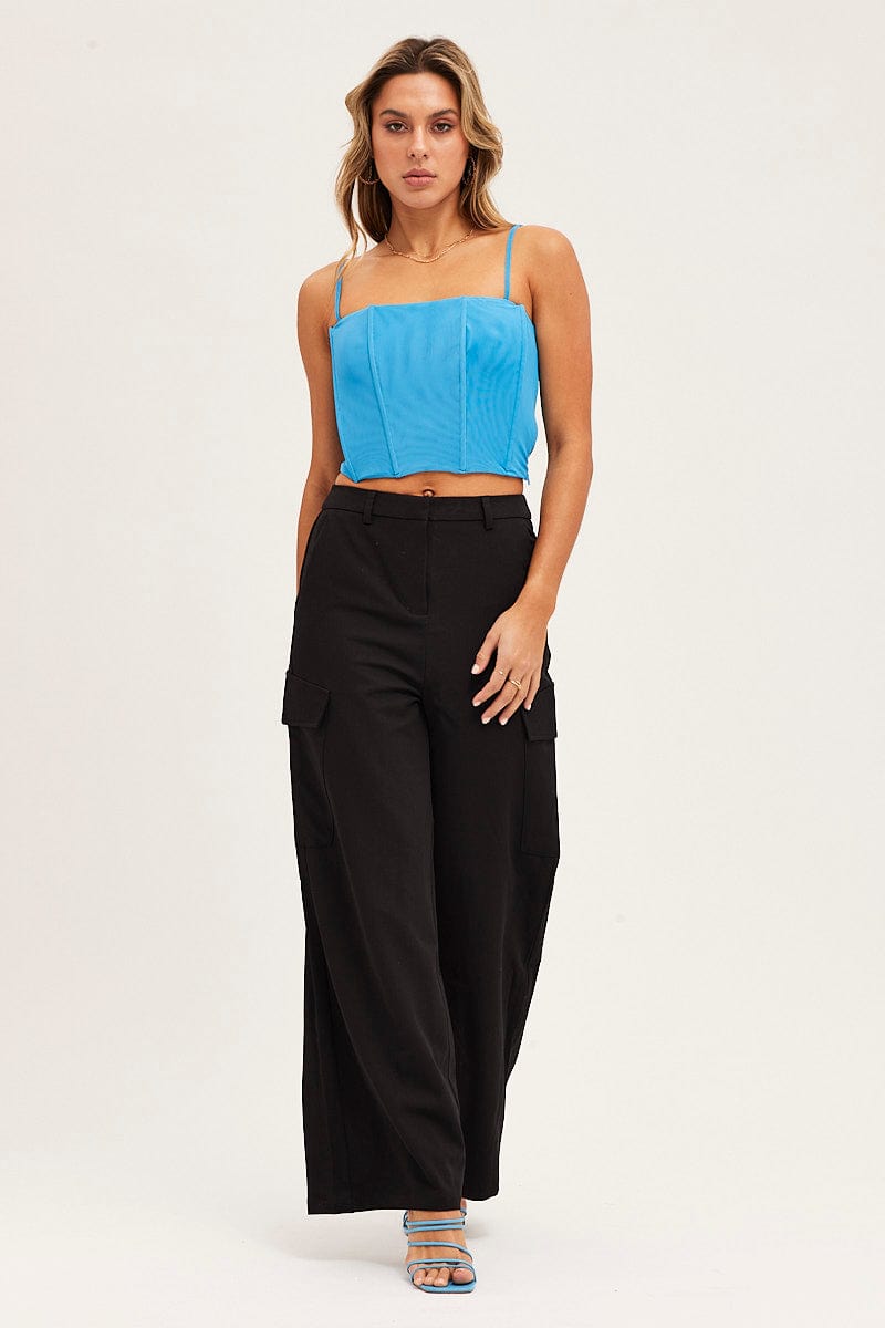 Black Cargo Pant