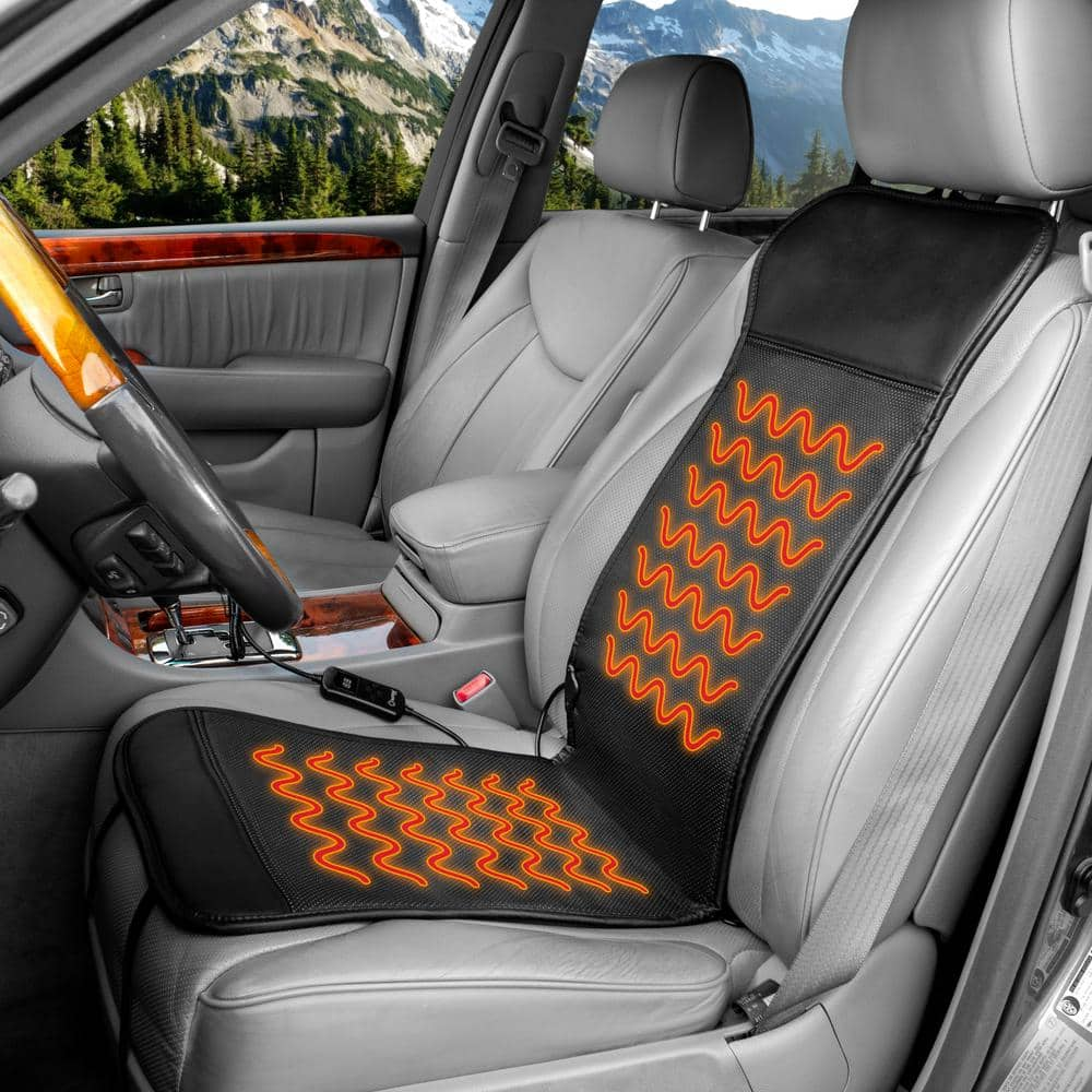 HealthMate 0.3 in. x 16 in. x 46 in. Deluxe Sport Heated Seat Cushion 9449