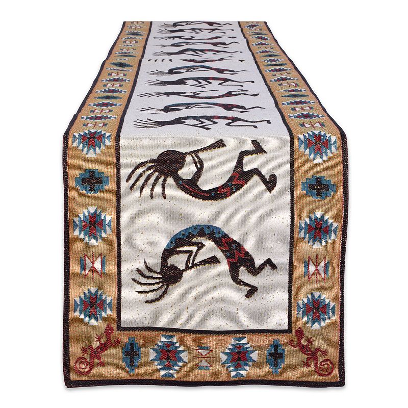 72 Rectangular Table Runner with Kokopelli Design