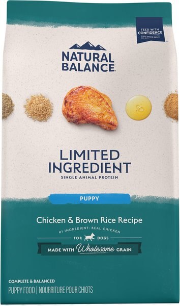 Natural Balance Limited Ingredient Chicken and Brown Rice Puppy Recipe Dry Dog Food