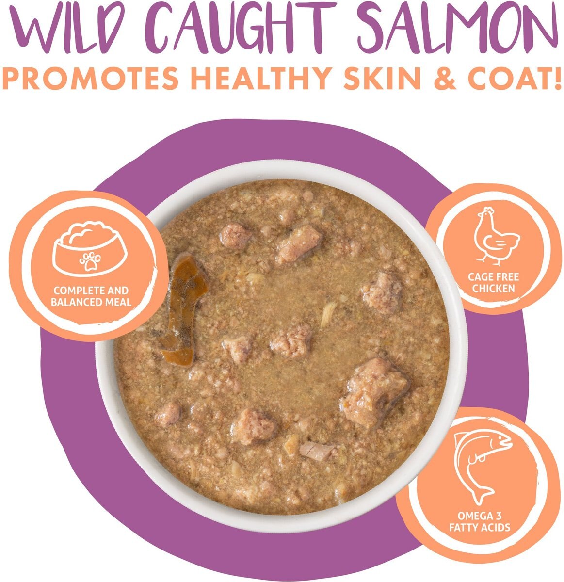 Weruva Classic Cat Stewbacca Chicken， Duck and Salmon in Gravy Stew Canned Cat Food