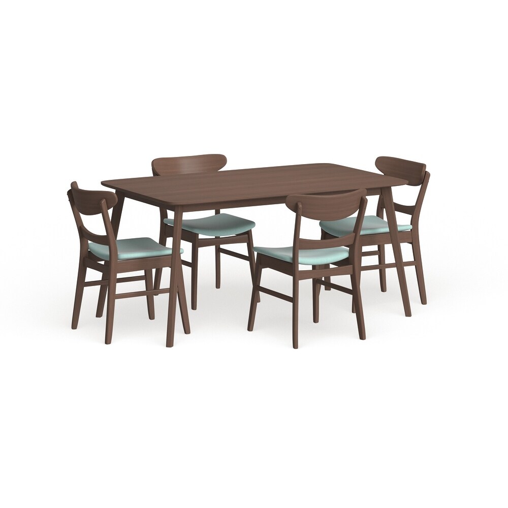 Bryner Mid Century Modern 5 Piece Dining Set by Christopher Knight Home