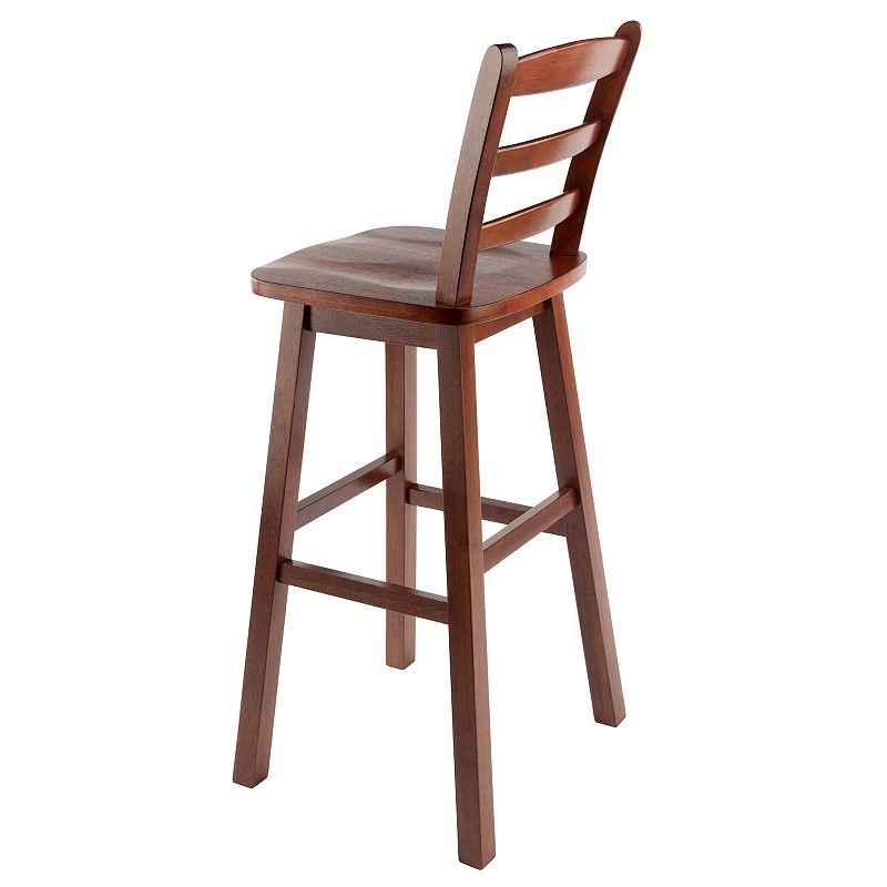 Winsome Scalera Ladder Back Bar Stool