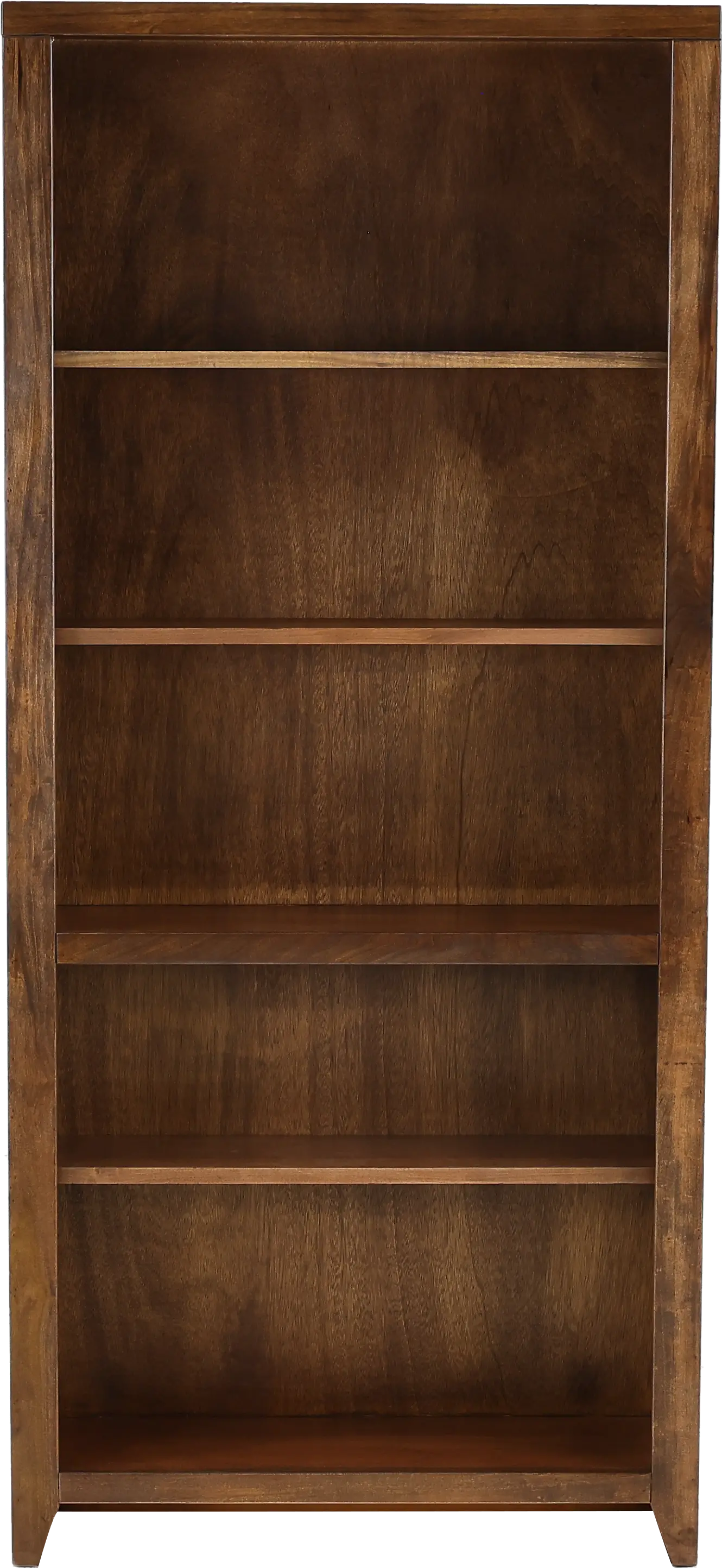 Urban Loft 72 Bourbon Brown Bookcase