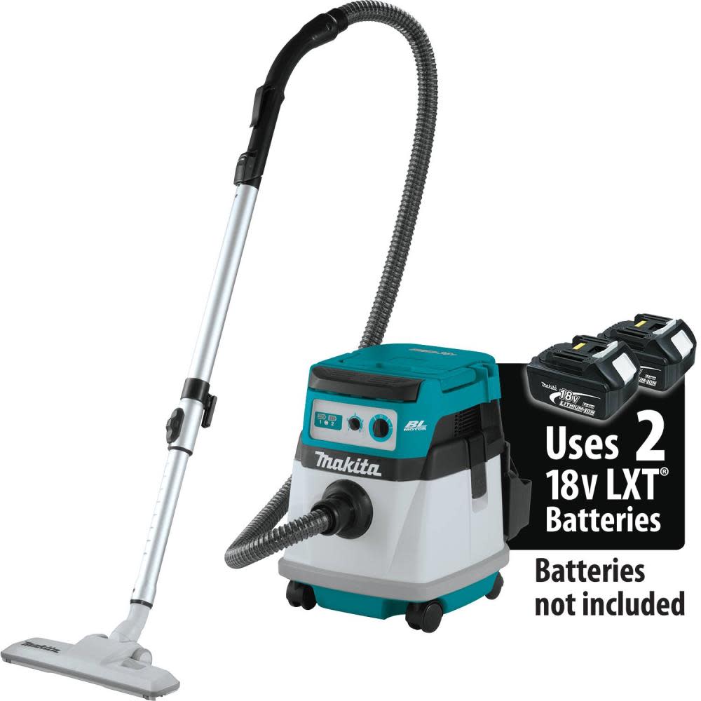 Makita Wet/Dry Dust Extractor/Vacuum 18V X2 36V LXT 4 Gallon Bare Tool XCV23Z from Makita