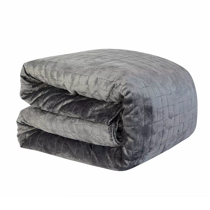 Altavida? Plush Microfiber Weighted Blanket with Minky Duvet Cover