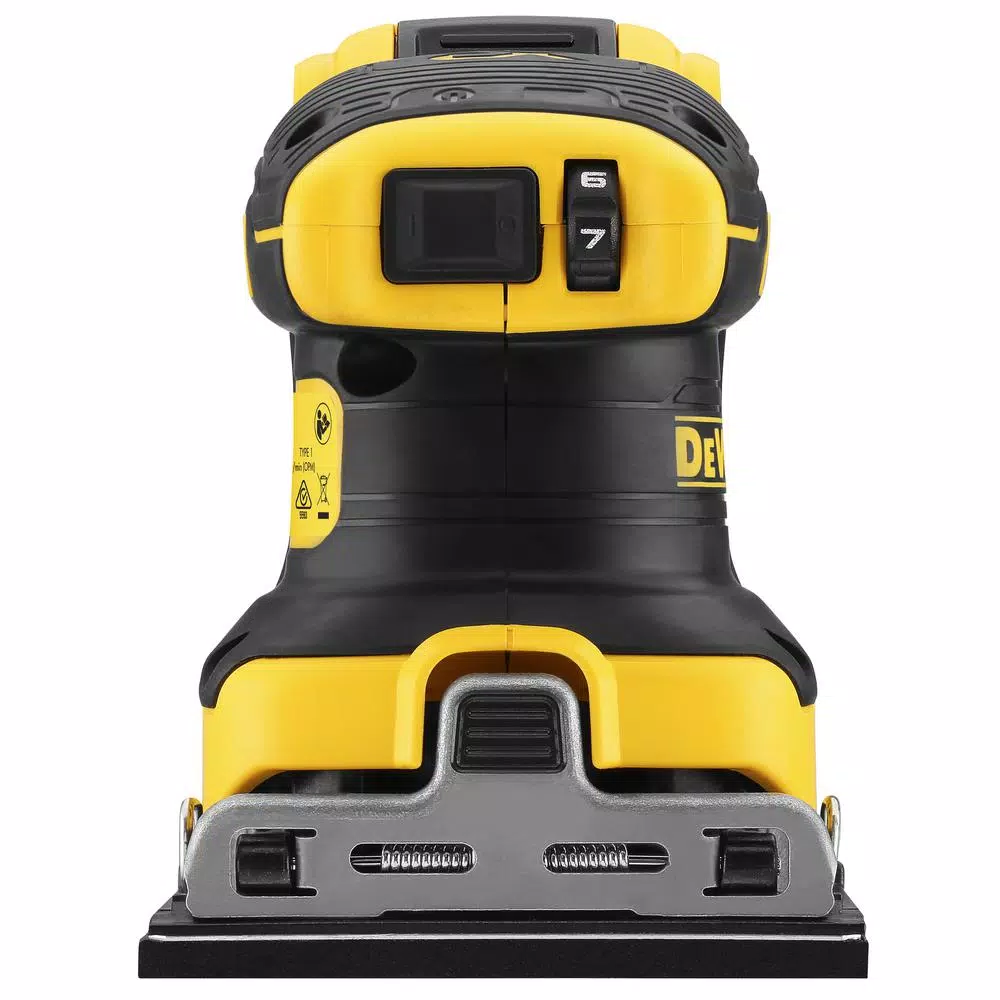 DEWALT 20-Volt MAX XR Cordless Brushless 1/4 Sheet Sander with 5 in. Random Orbital Sander and (1) 20-Volt Battery 5.0Ah and#8211; XDC Depot