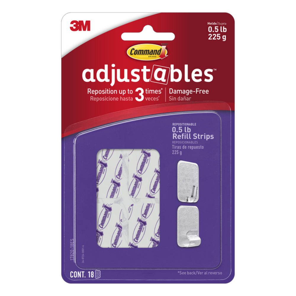 ADJUSTABLE STRIPS 18PK