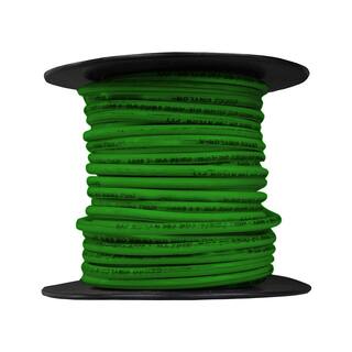 Cerrowire 50 ft. 14 Gauge Green Solid Copper THHN Wire 112-1405BR