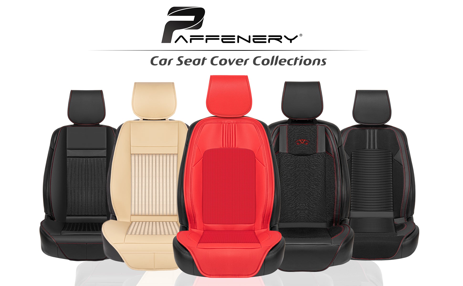 Paffenery Luxury Cooling and Heated Car Seat Cover， Ventilated Cooling Car Seat Warmer Cushion 12-24V Universal Fit， Fashion Black