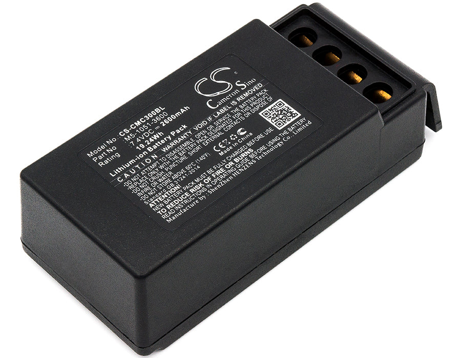 Cavotec M910513600 EX MC3 MC3000 2600mAh Replacement Battery BatteryClerkcom Remote Control