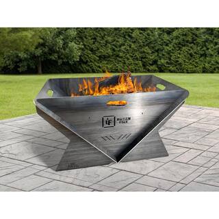 URBAN FIRE Anvil 18 in. H Corten Steel Fire Pit AFP-GR