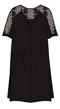 Ambrose Oversized Dress - Black