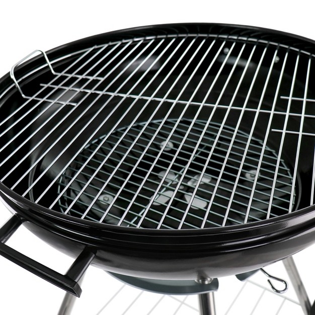 Better Chef 22 Inch Charcoal Barbecue Grill In Black