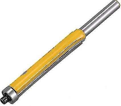 Extra Long Flush Trim Router Bit Woodworking Milling Cutter For Wood Diy Tool(yellow)(2pcs) Botao