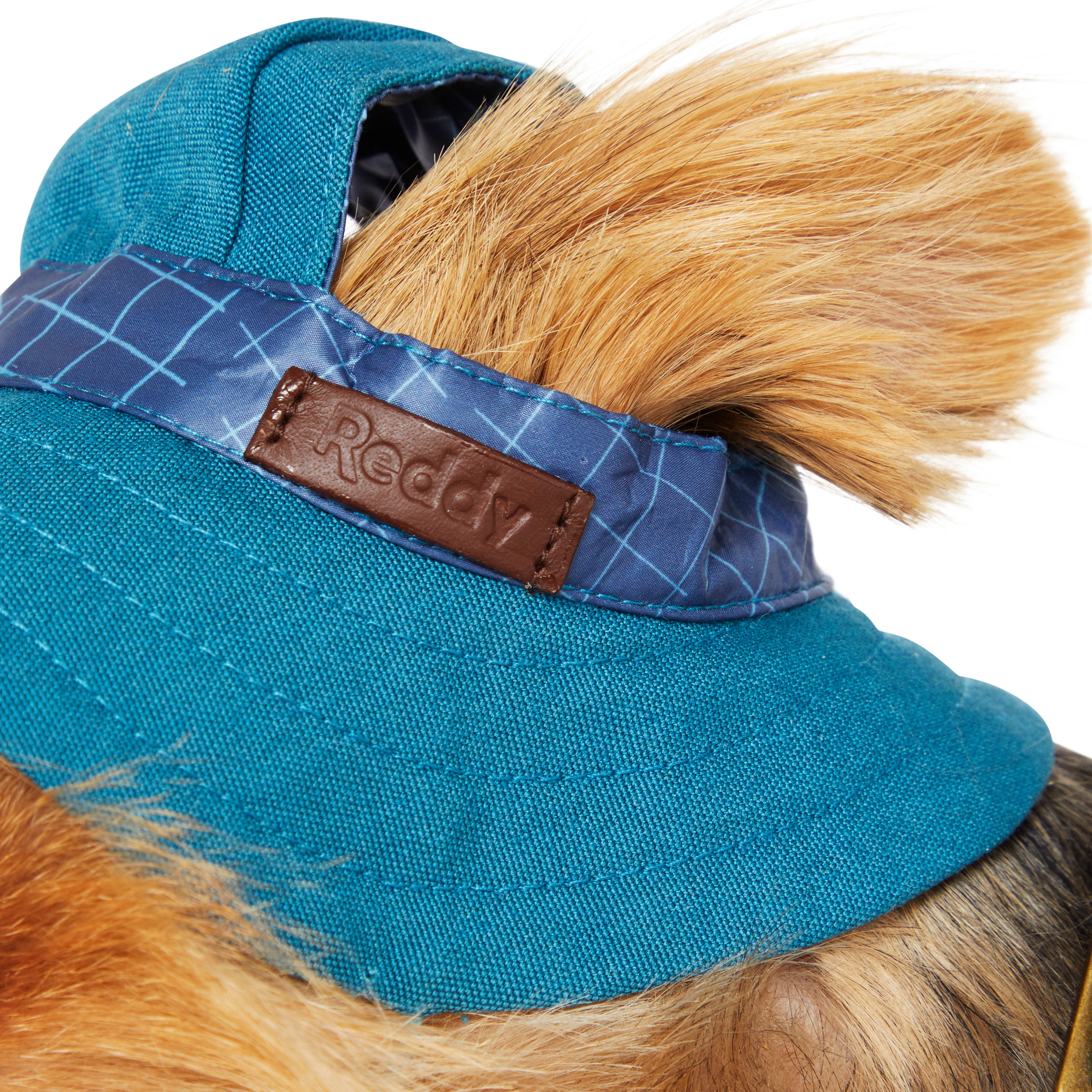 REDDY Navy Bucket Dog Hat， X-Small/Small