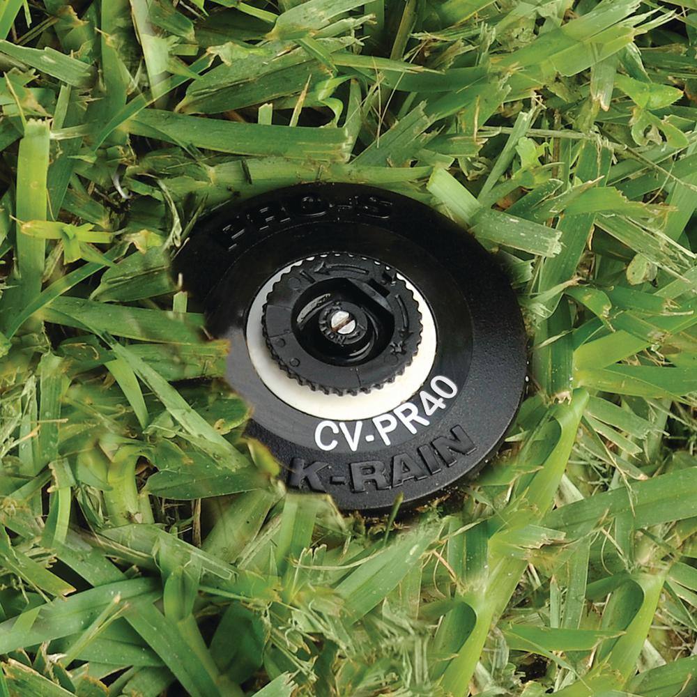 K-Rain Pro S 4 in. Pop-Up Sprinkler with Check Valve Pressure Regulation 78004-CV-PR40