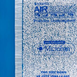 Roberts AirGuard Premium Underlayment 300 sq. ft. 40 in. x 90 ft. x 2 mm with Microban for Laminate and Engineered Wood Floors 70-105-300