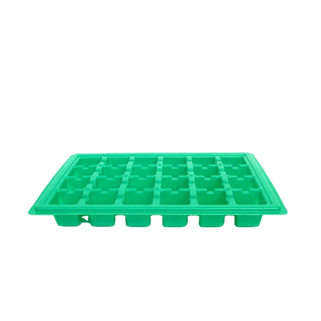 From Factory Hydroponic Plastic Seed Tray Propagation Plant Agricultural Plastic Plant Seedling Tray